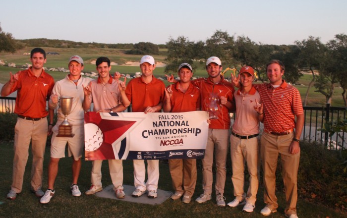 Texas Longhorns Club Golf college golf rankings