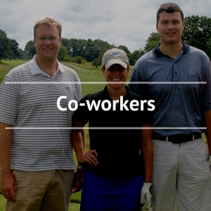 Golf co-workers