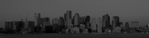 Boston black and white