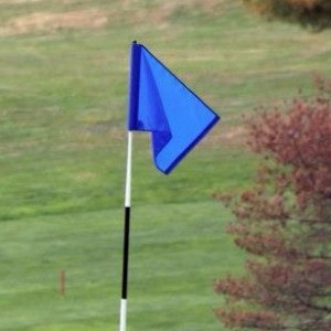 golf course pin flag