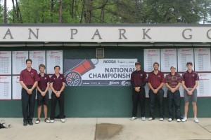 Texas A&M College Golf Team Picture