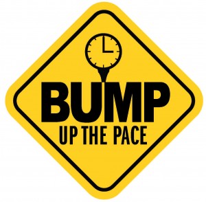 bump up the pace of play