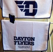 Dayton Flyers college golf towel