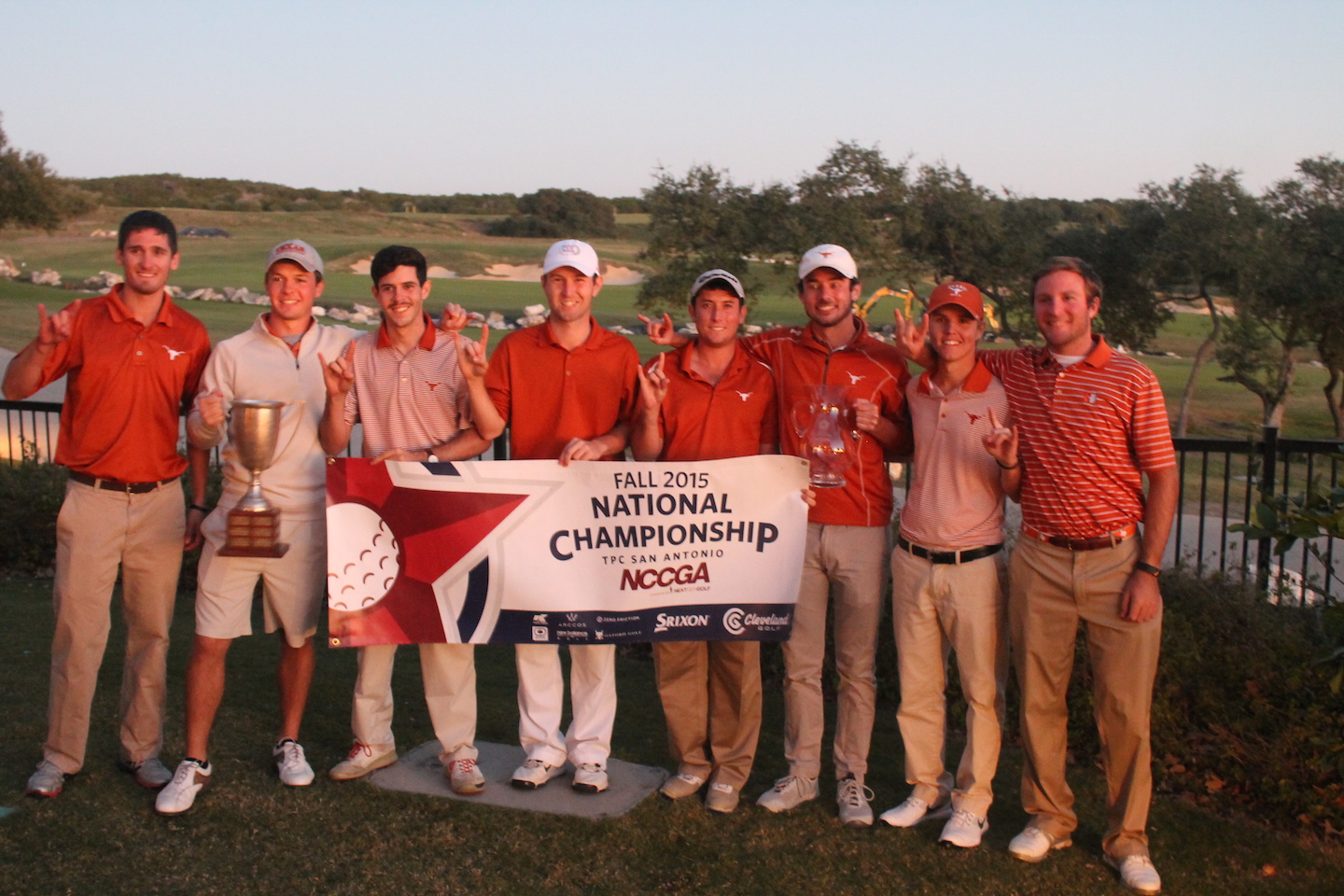 texas club golf national championship banner