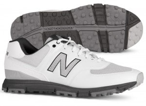 new balance white golf shoes