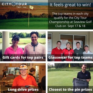 Prizes for winning on the Nextgengolf City Tour