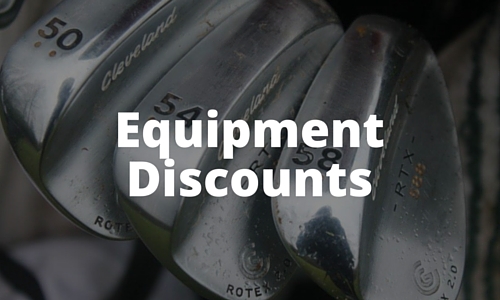 golf equipment discounts