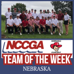 Nebraska team of the week NCCGA