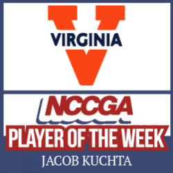 Jacob Kuchta player of the week NCCGA