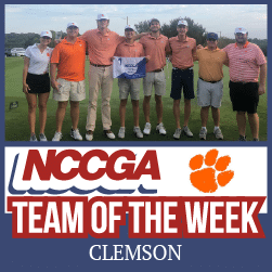 Clemson team of the week NCCGA